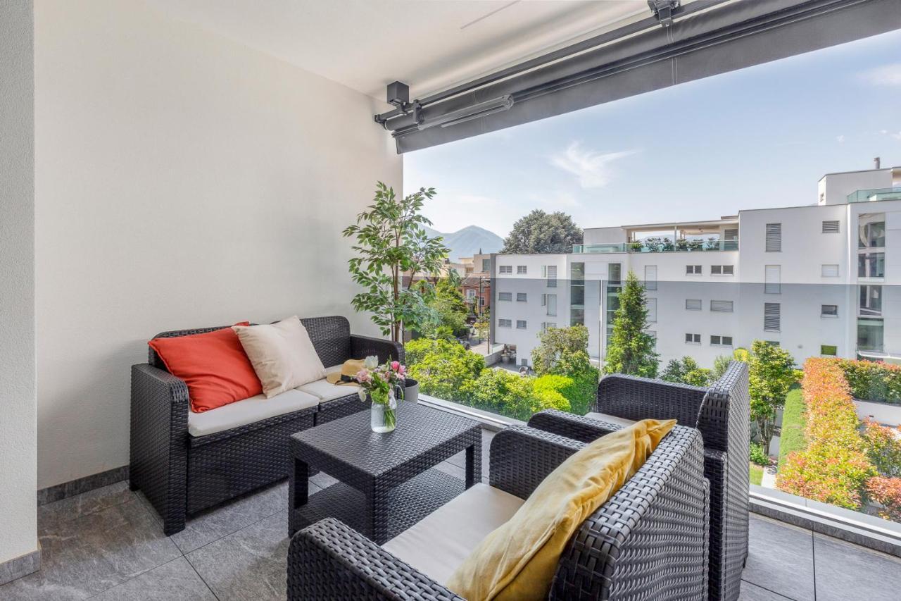 Sasso Boretto, Luxury Holiday Apartments Ascona Exterior foto