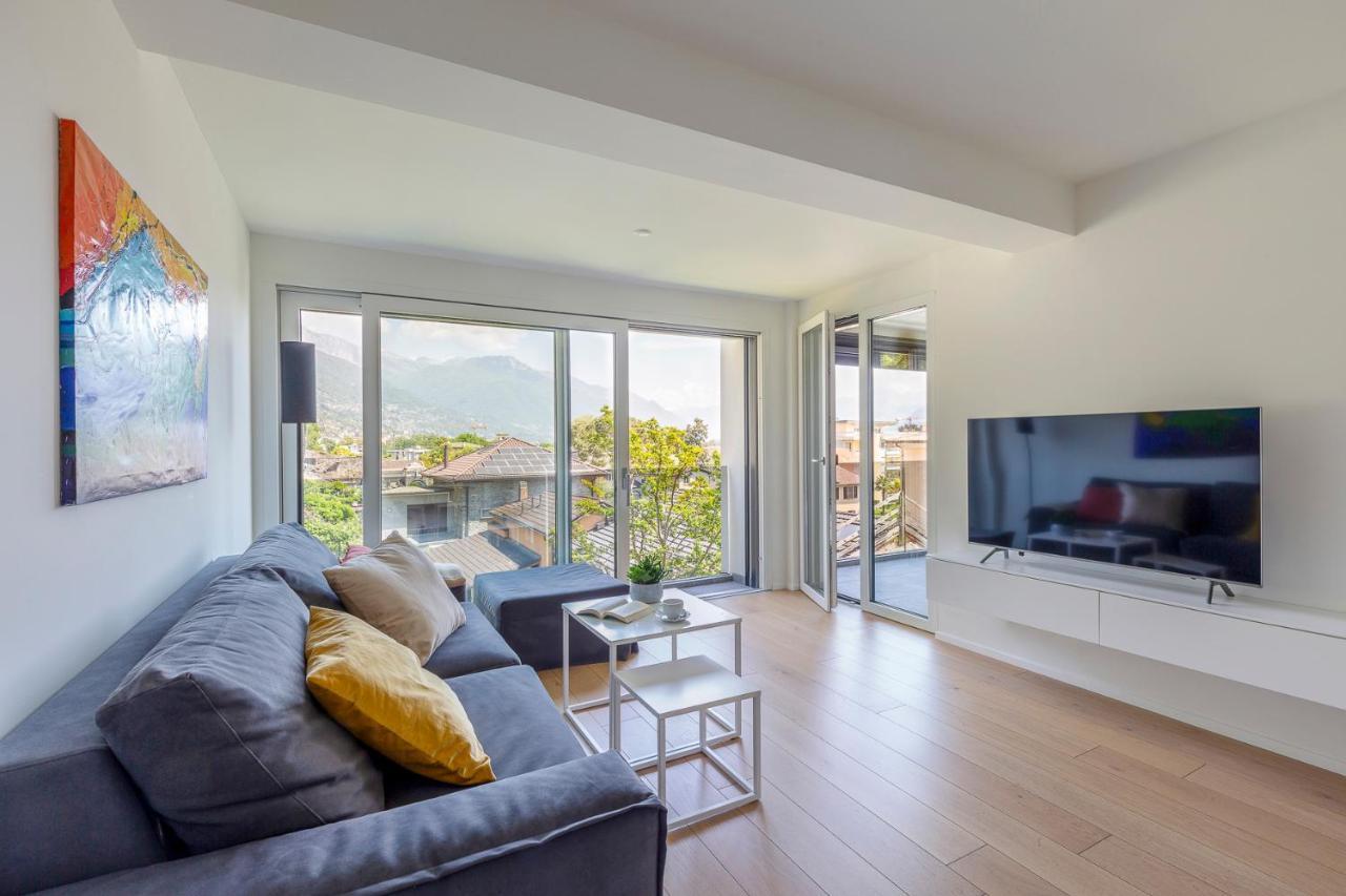 Sasso Boretto, Luxury Holiday Apartments Ascona Exterior foto