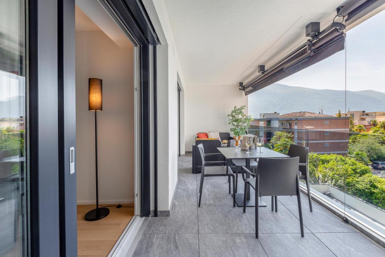 Sasso Boretto, Luxury Holiday Apartments Ascona Exterior foto