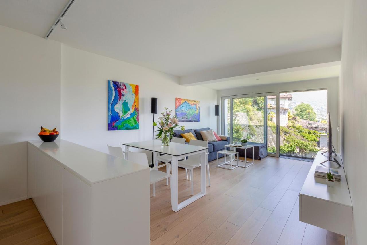 Sasso Boretto, Luxury Holiday Apartments Ascona Exterior foto