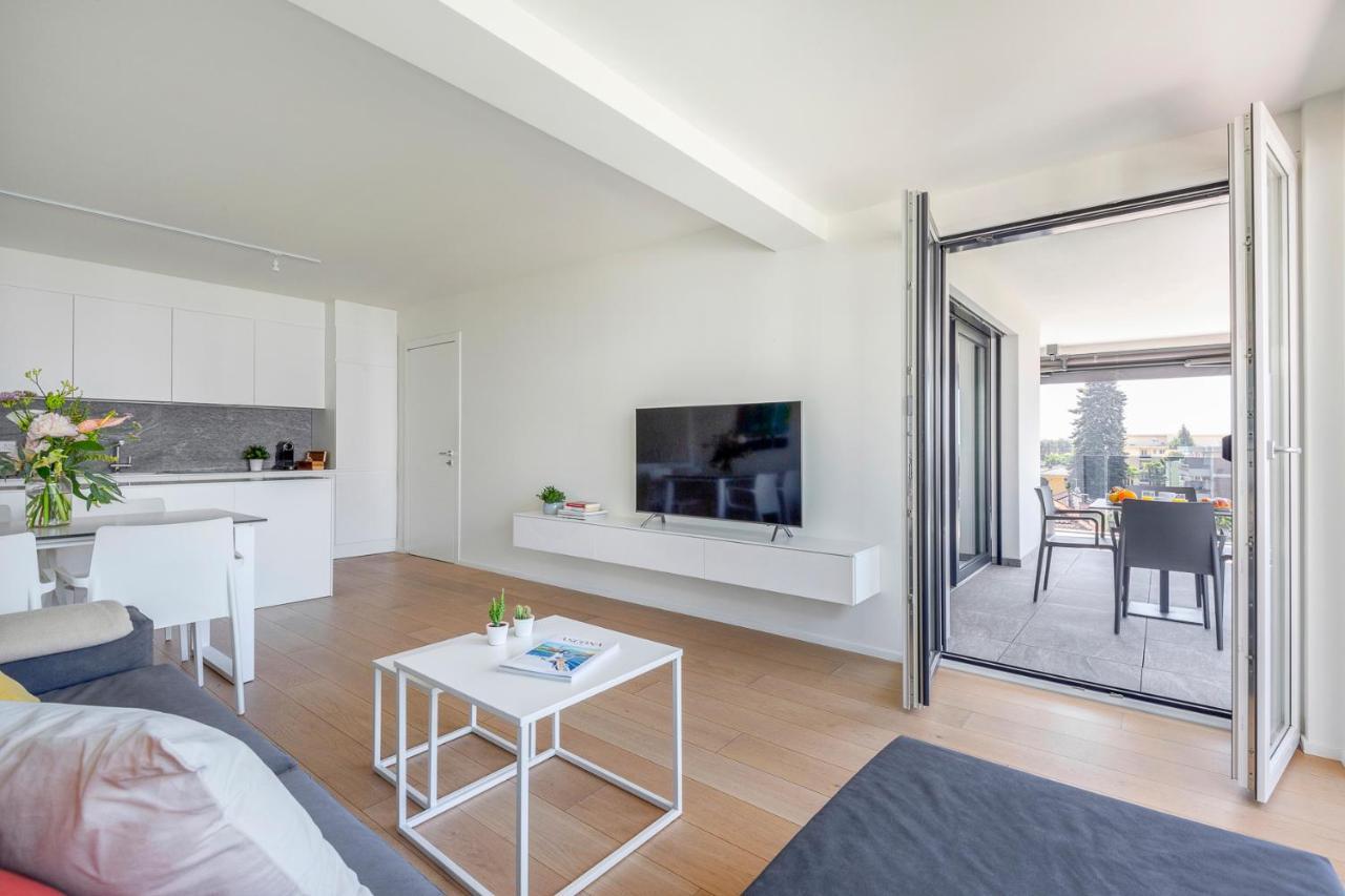 Sasso Boretto, Luxury Holiday Apartments Ascona Exterior foto