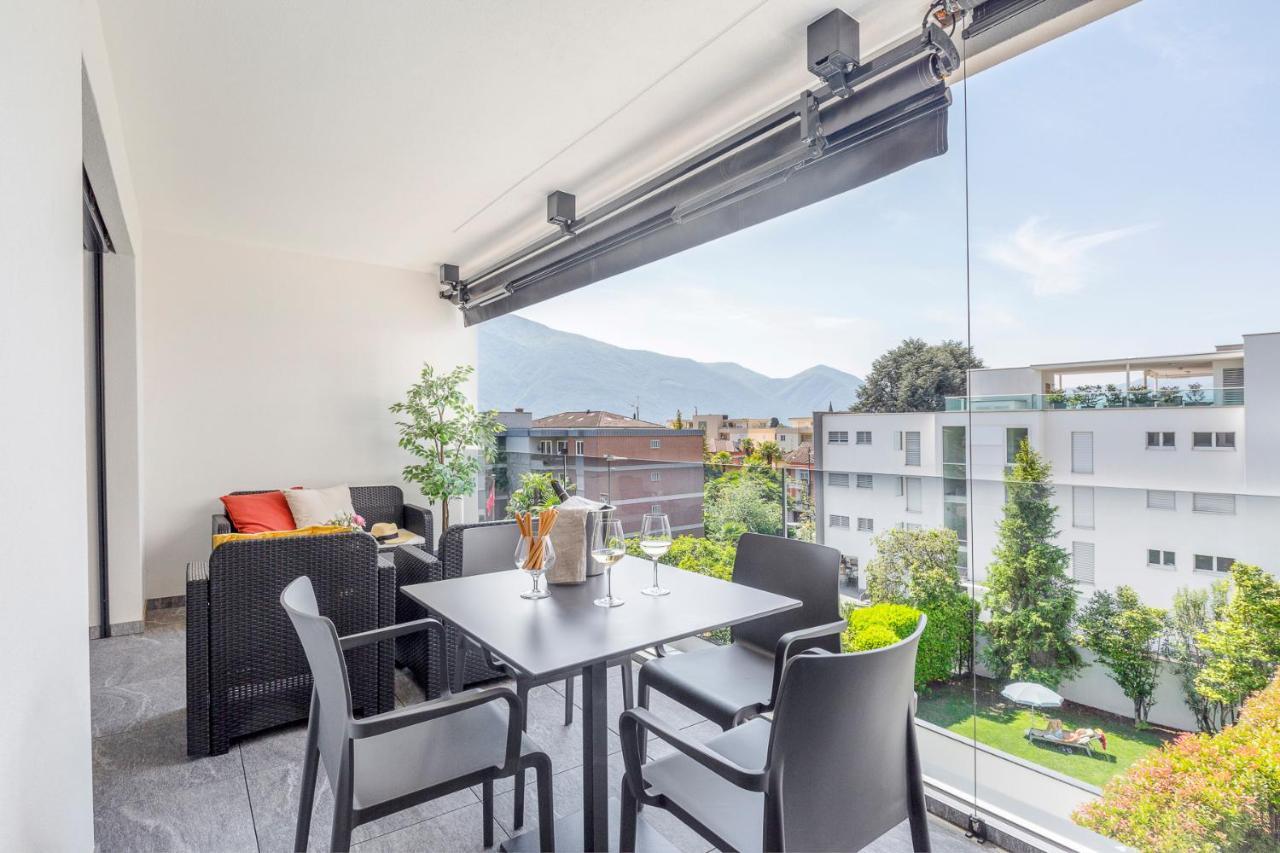 Sasso Boretto, Luxury Holiday Apartments Ascona Exterior foto